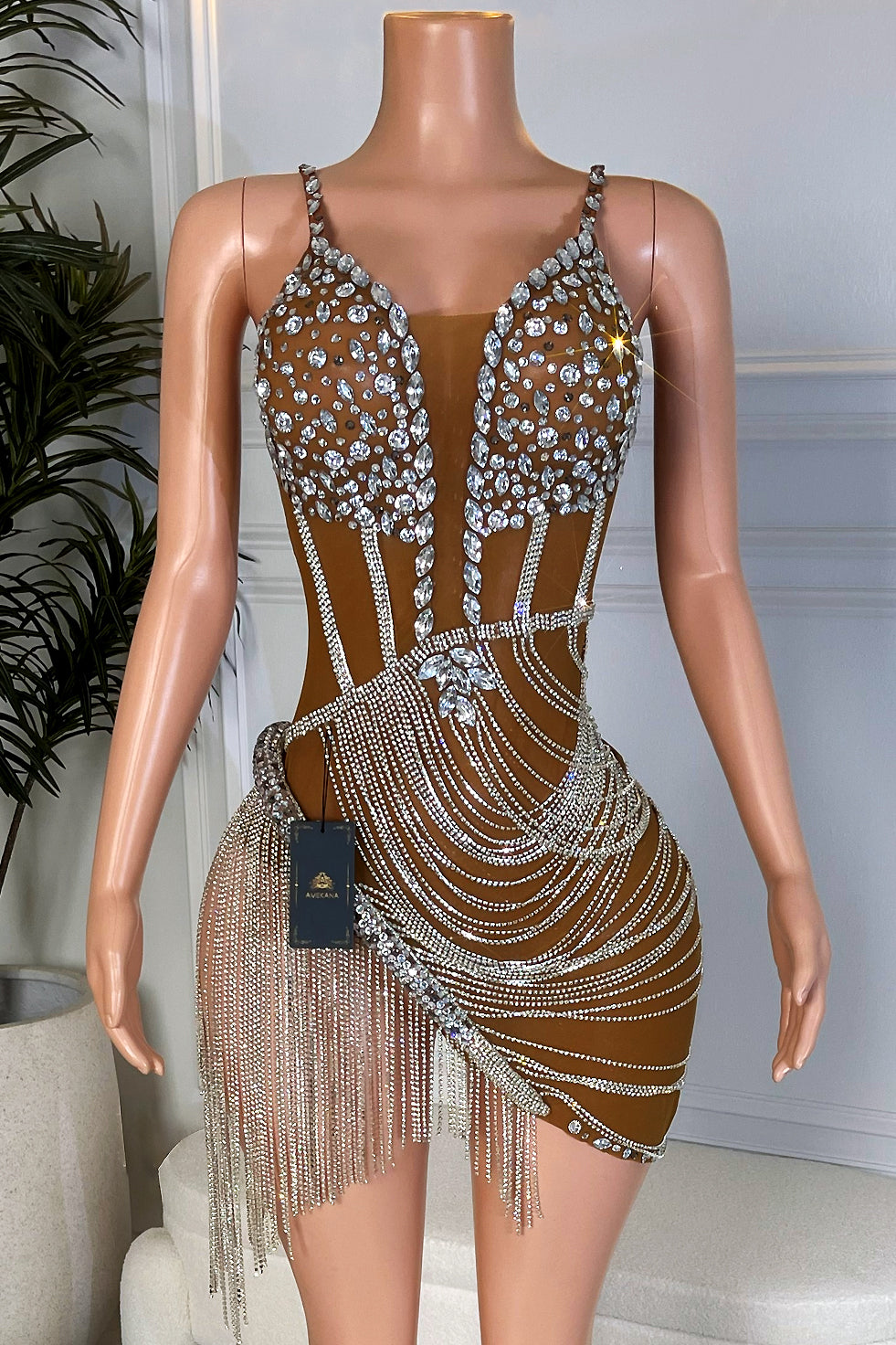 bling birthday dress Butter Rhinestone Dress (Ready to Ship) – AMEKANA