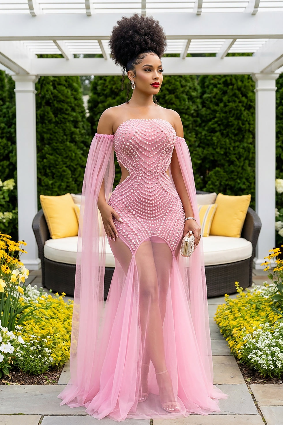 Wild Soul Dress (Ready To Ship) S / Pink