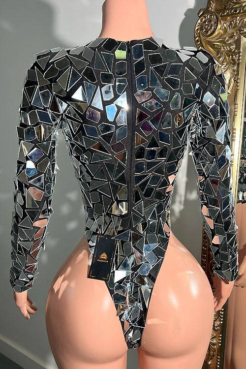 Cara Mirror Bodysuit(Ready To Ship)