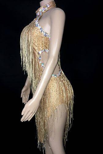 Gabriela Diamante Tassel Dress(Ready To Ship)