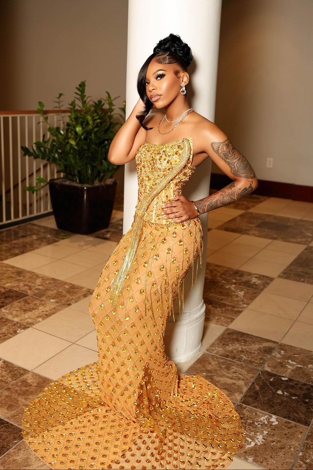 Rory Gold Dress (Made to Order)