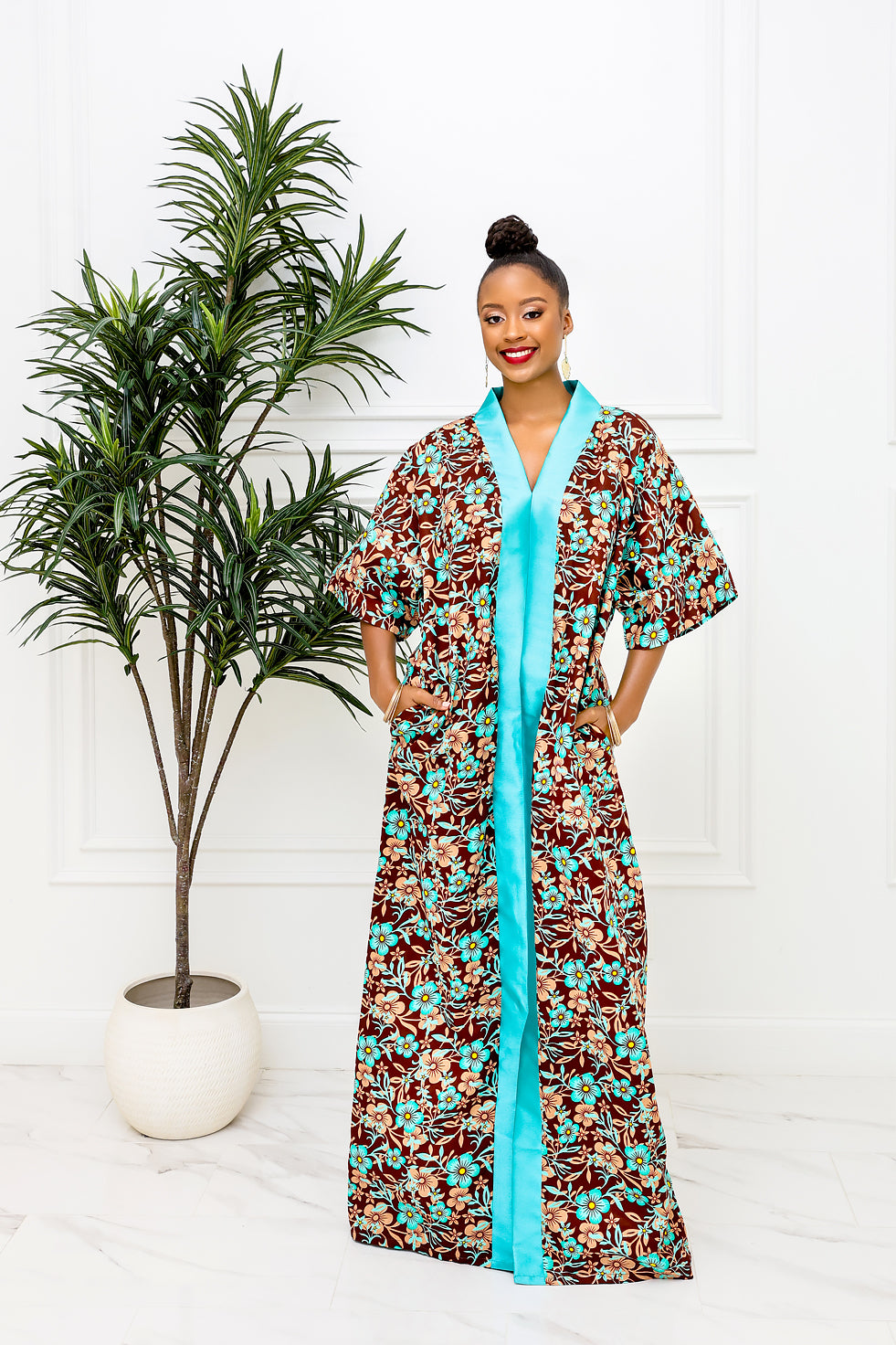 Queen’s Comfort Ankara Dress(Ready To Ship)