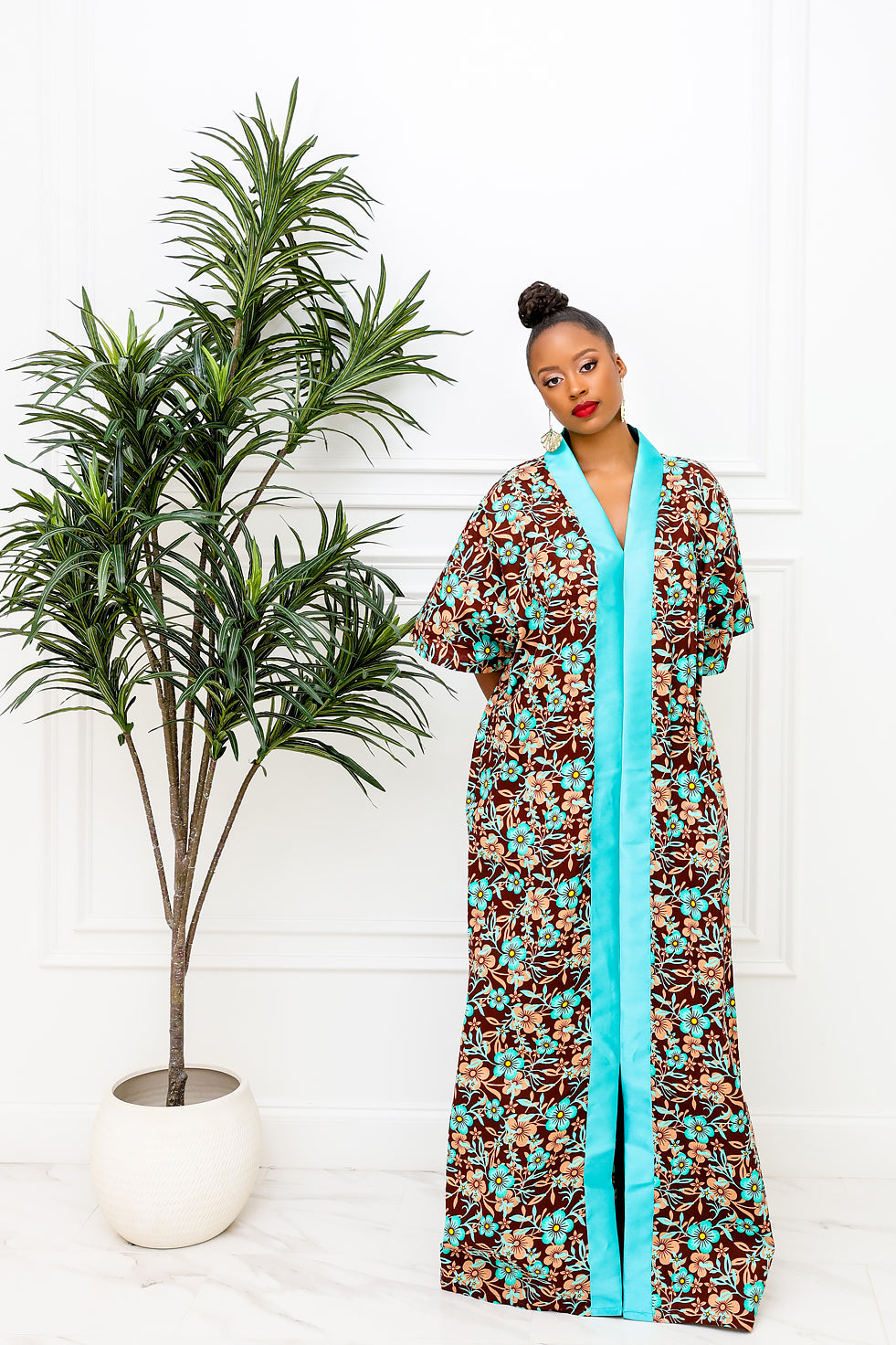 Queen’s Comfort Ankara Dress(Ready To Ship)