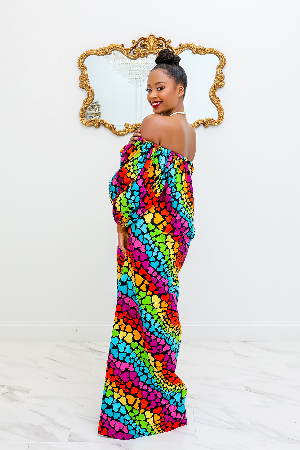 Love in Color Ankara Dress(Ready To Ship)