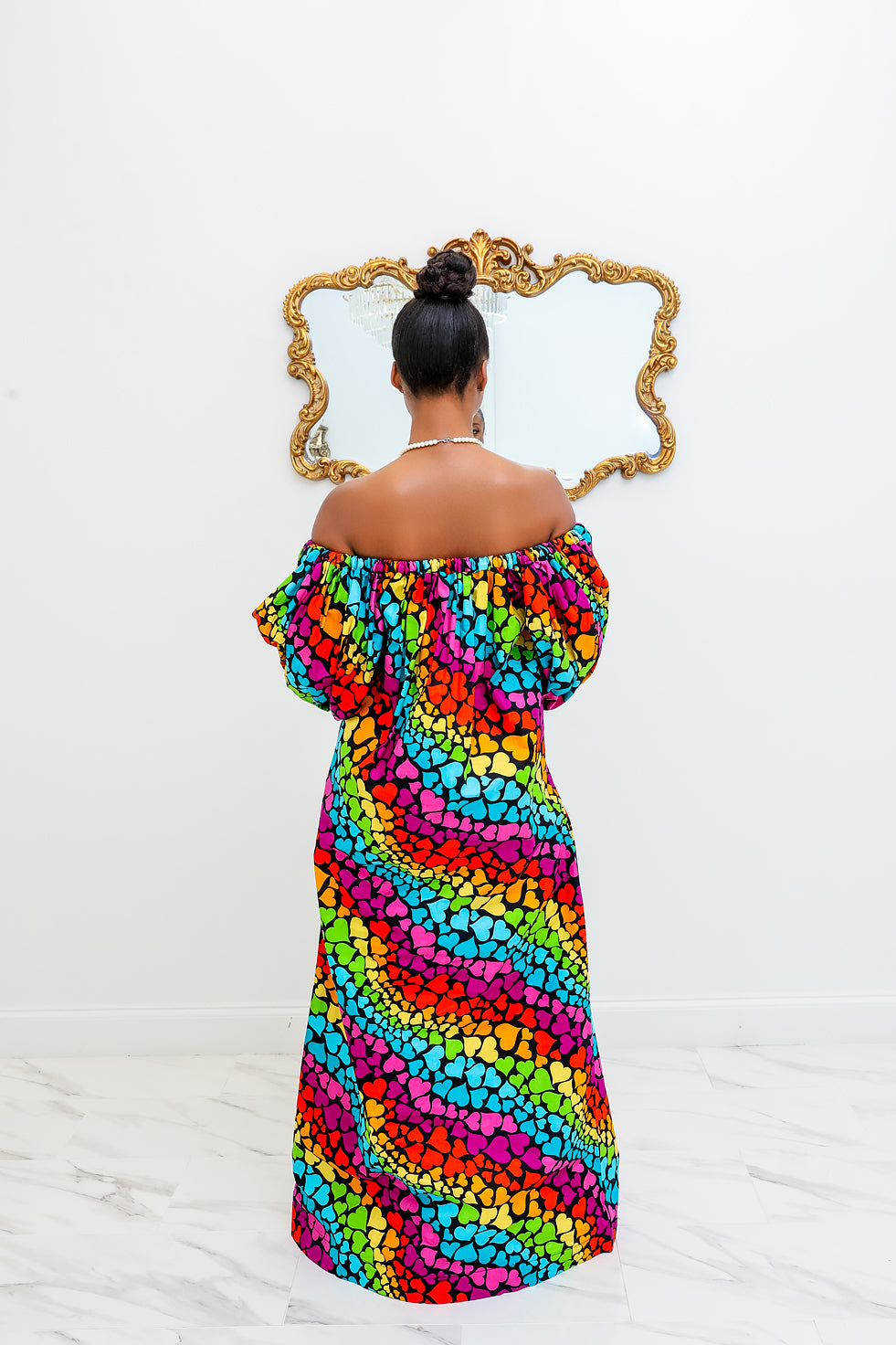 Love in Color Ankara Dress(Ready To Ship)