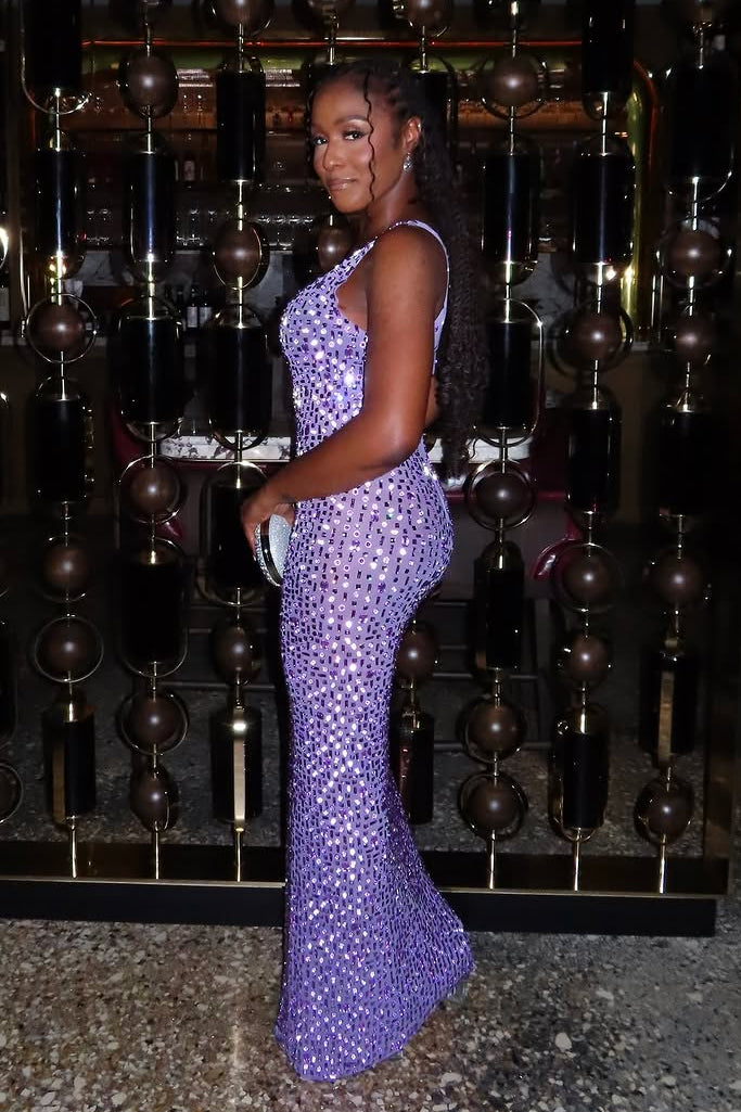 Sade Purple Dress (Made to Order)