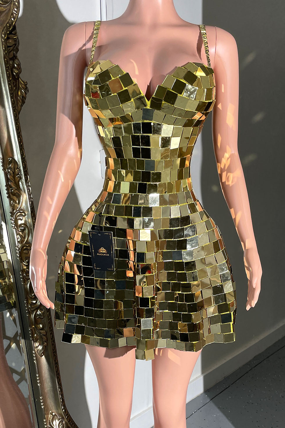 Tatiana Mirror Dress (Ready To Ship) - AMEKANA.COM