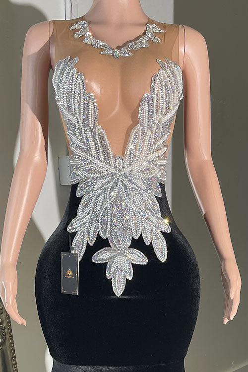 Juliet Diamante Maxi Dress (Ready To Ship)