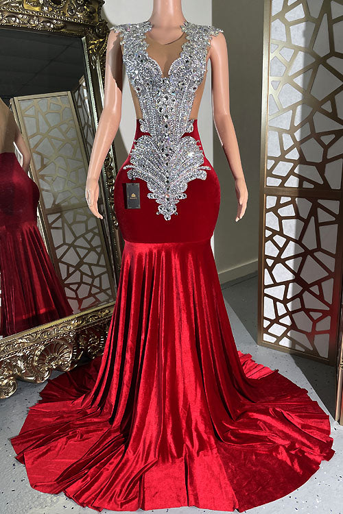 Celine Diamante Maxi Dress(Ready To Ship) - AMEKANA.COM