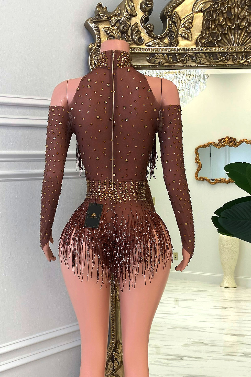 Oly Tassel Bodysuit (Ready to Ship)