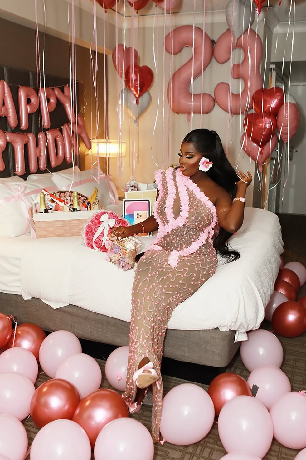 Blush Bloom Dress (Made to Order)