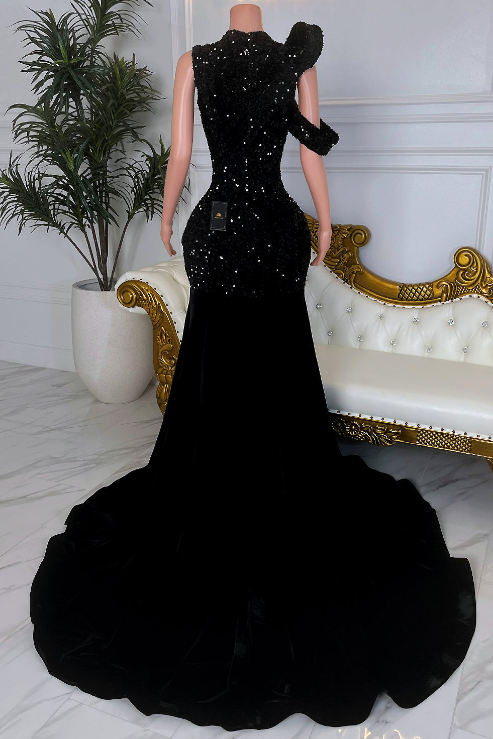 Luxe Shadow Dress(Ready To Ship)