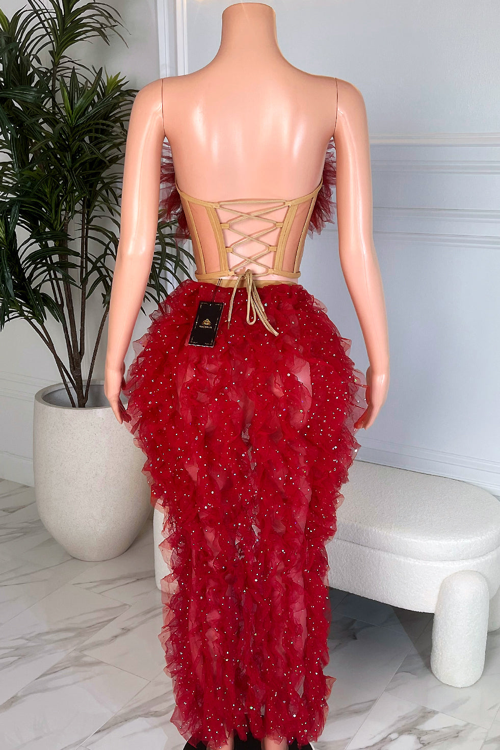 Zaina Skirt Set(Ready To Ship)