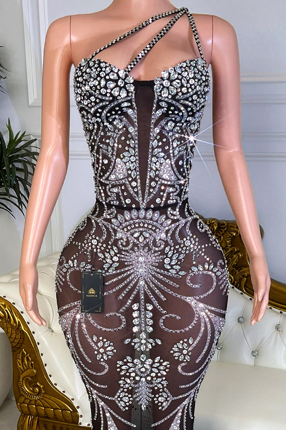 Attitude Black Dress (Made to Order)