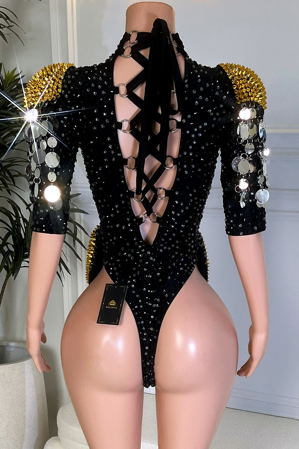 Skull Queen Bodysuit (Ready To Ship)