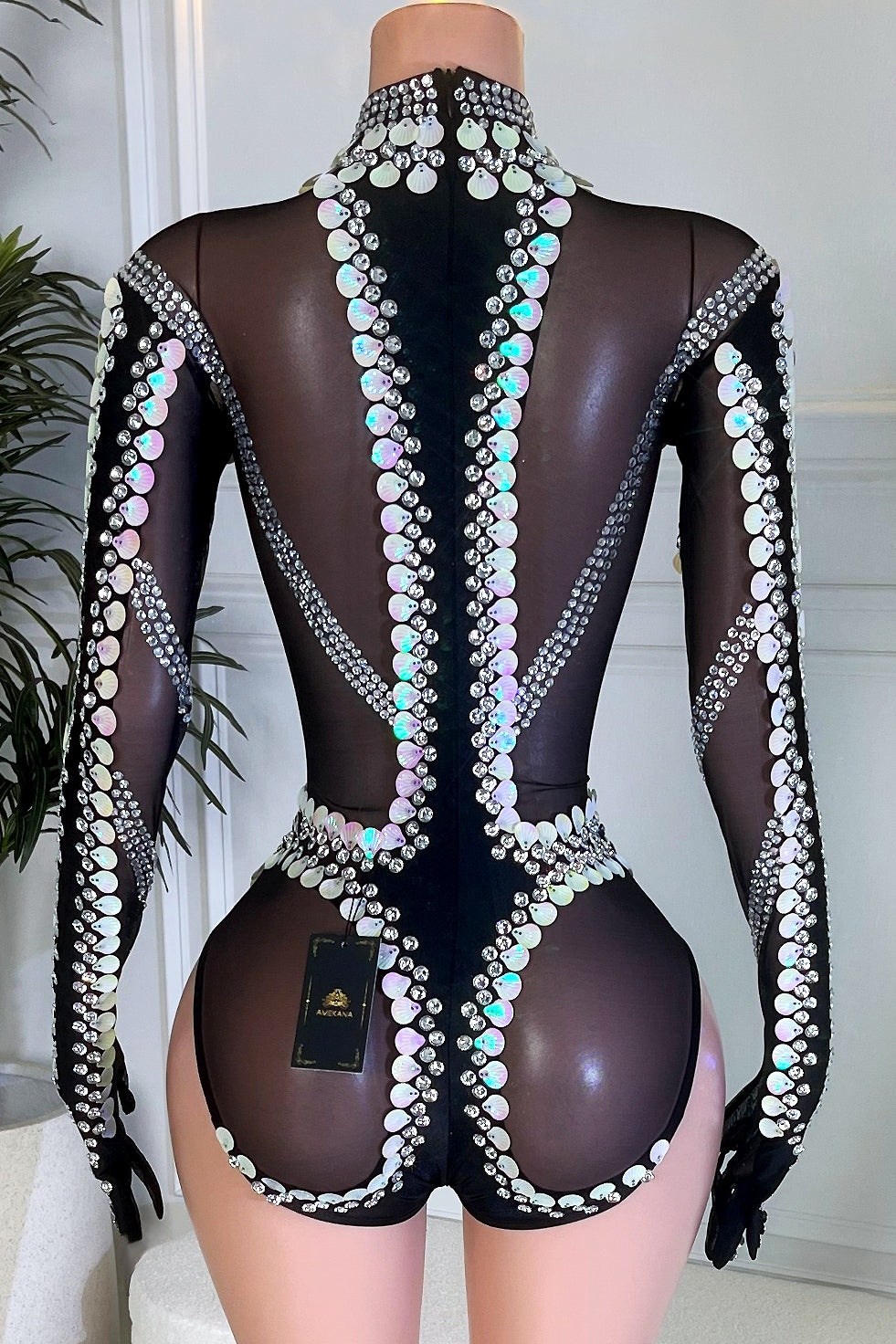 Celestial Touch Bodysuit(Ready To Ship)