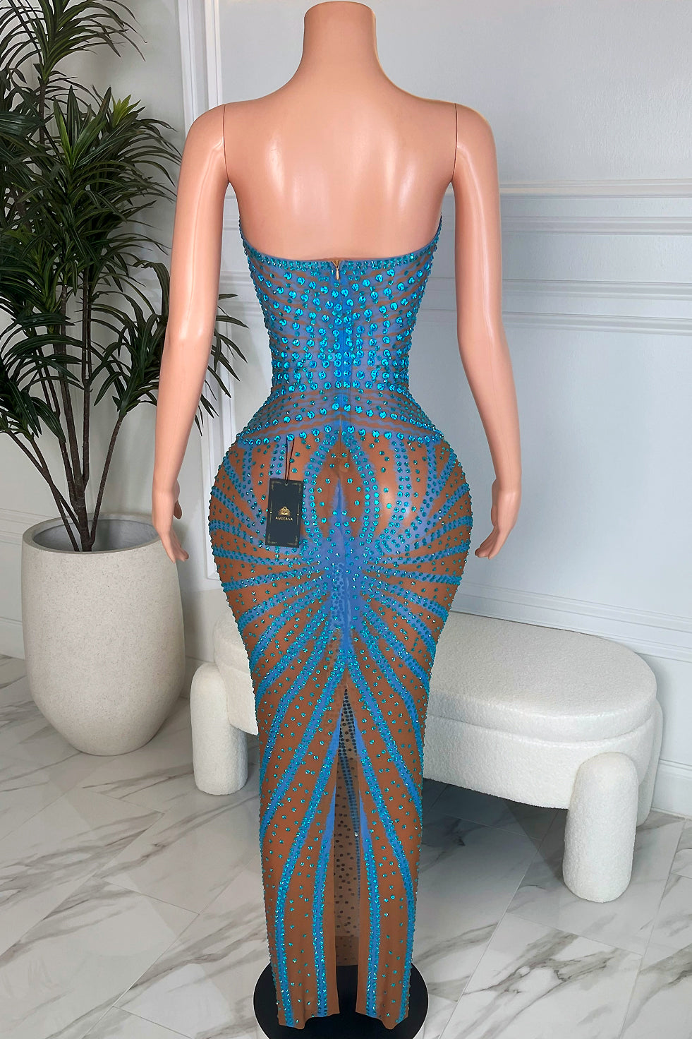 Irreplaceable Blue Dress(Ready To Ship)