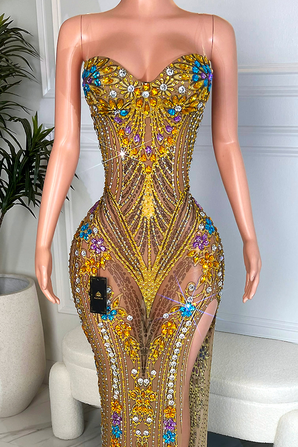Festival of Jewels Dress (Made to Order)