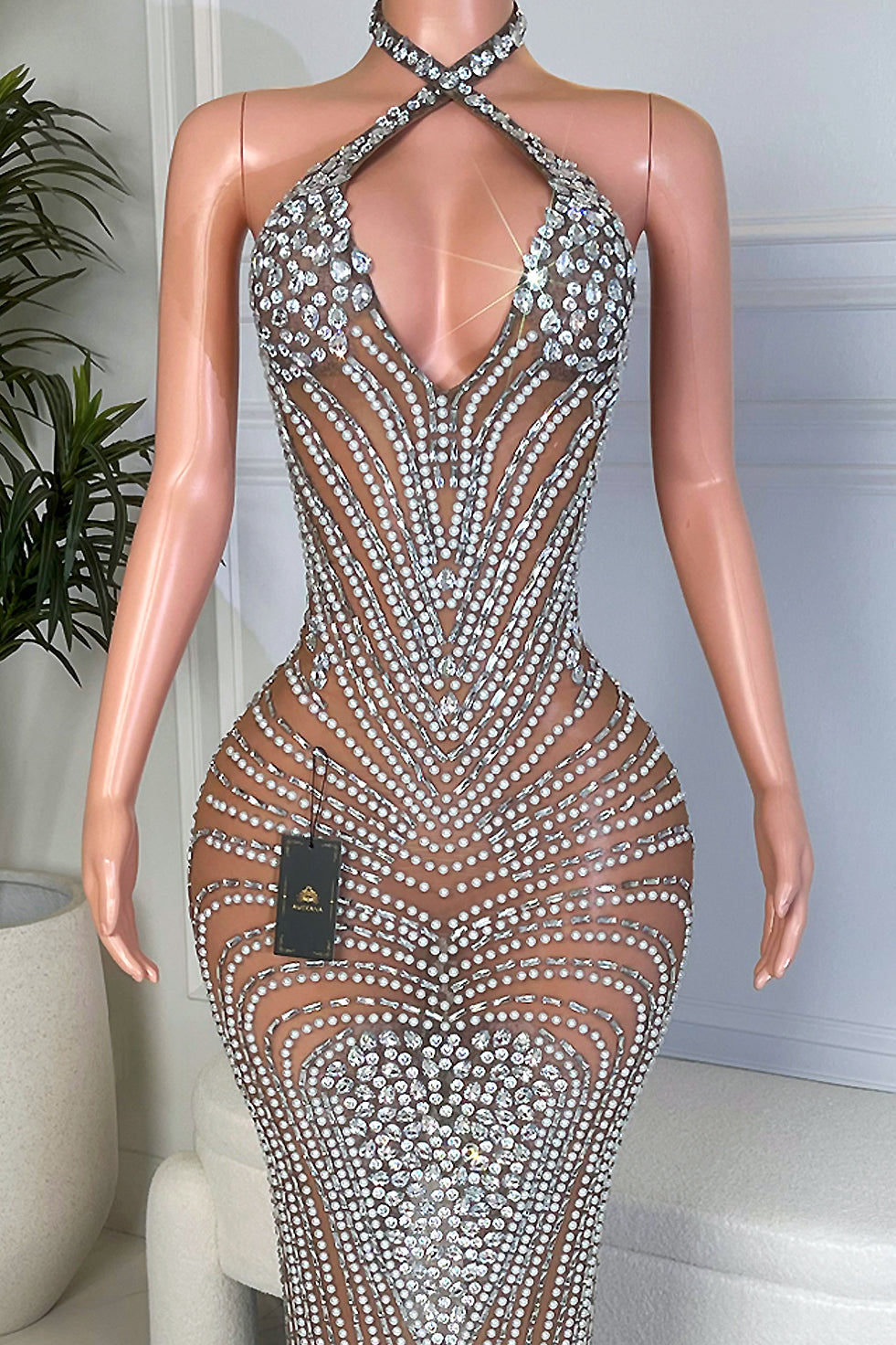Eternal Sparkle Dress (Made to Order)