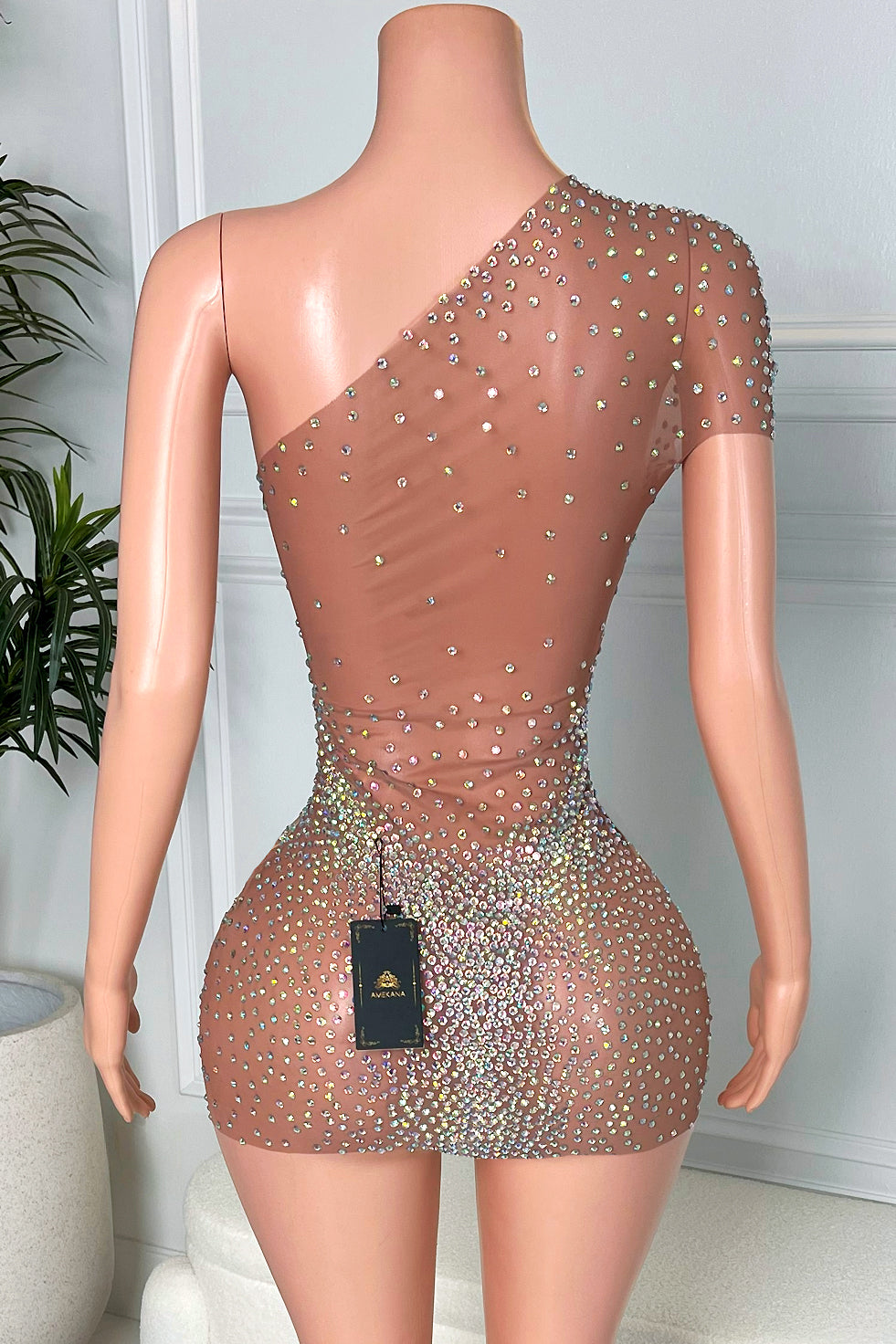 Shimmer Me Crazy Mini Dress (Ready To Ship)