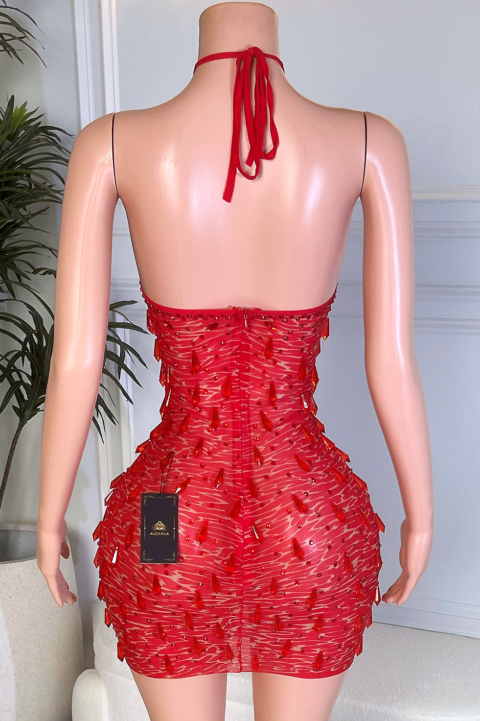 Dangerous Desire Red Dress (Made to Order)