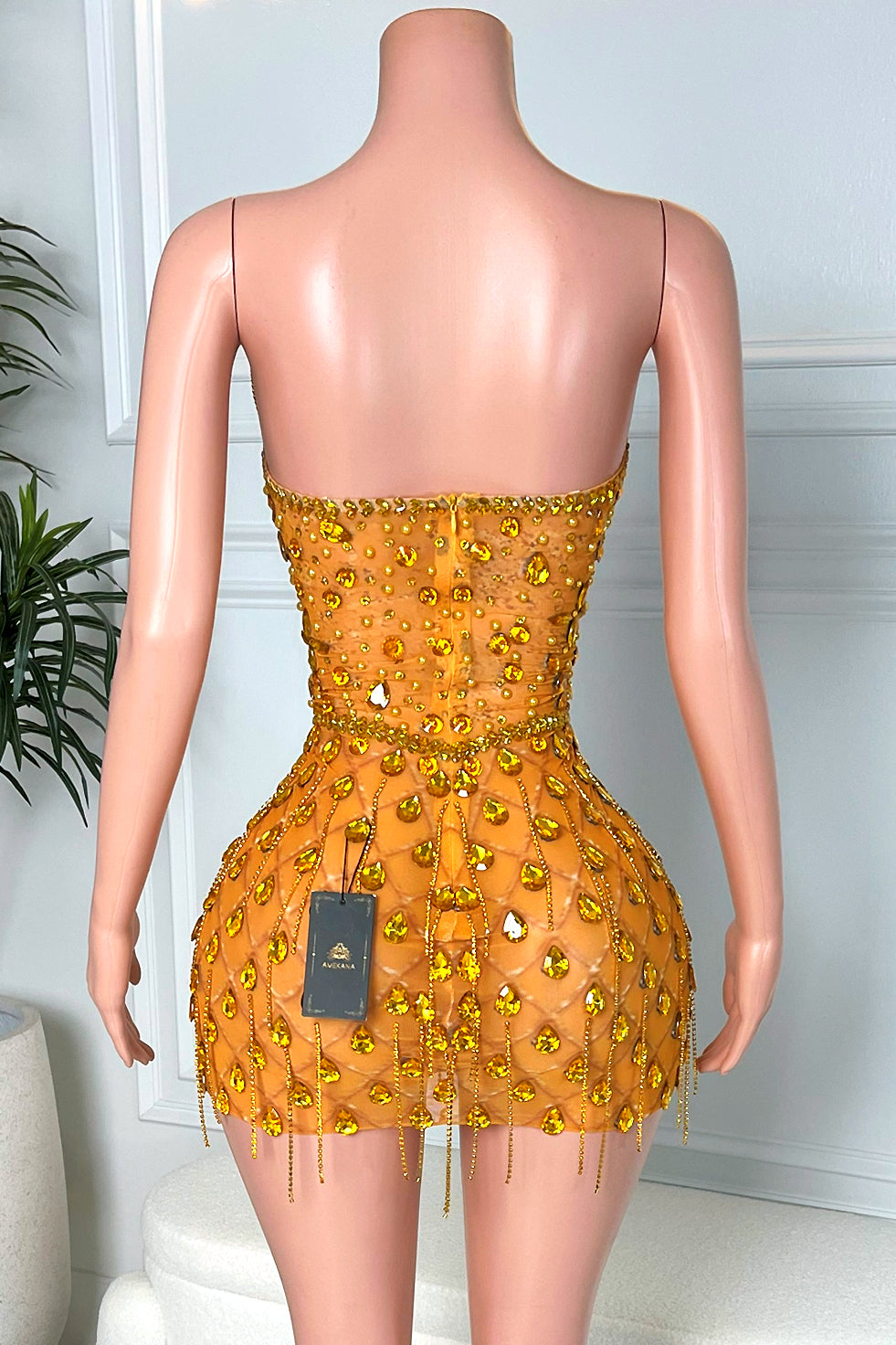 Rory Gold Mini Dress (Made to Order)