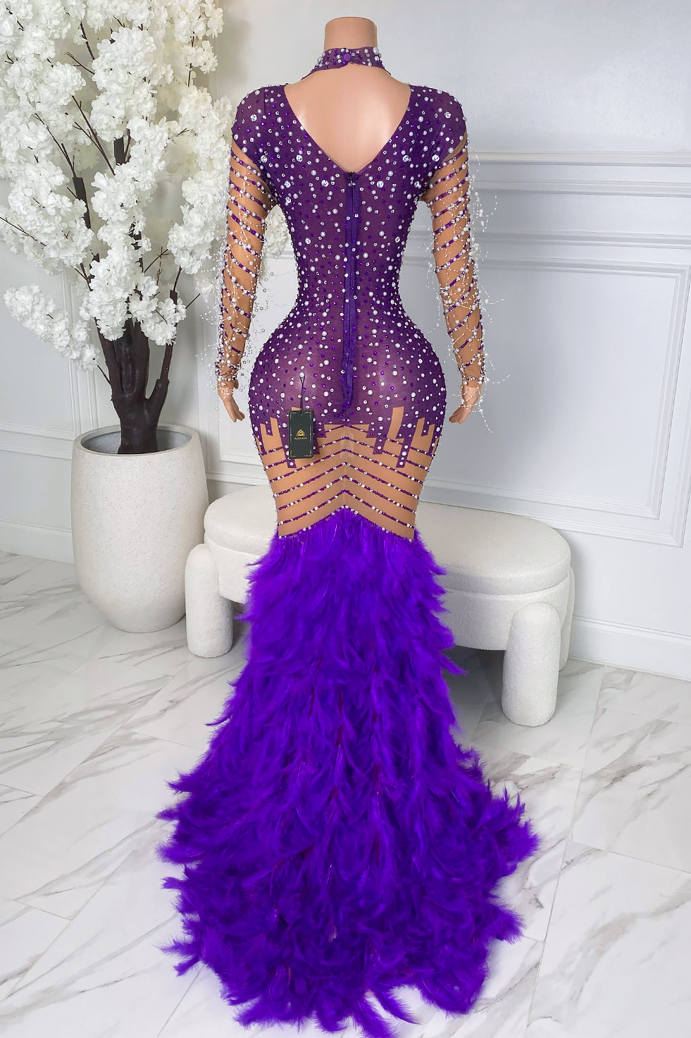 Peacock Dress (Ready To Ship)