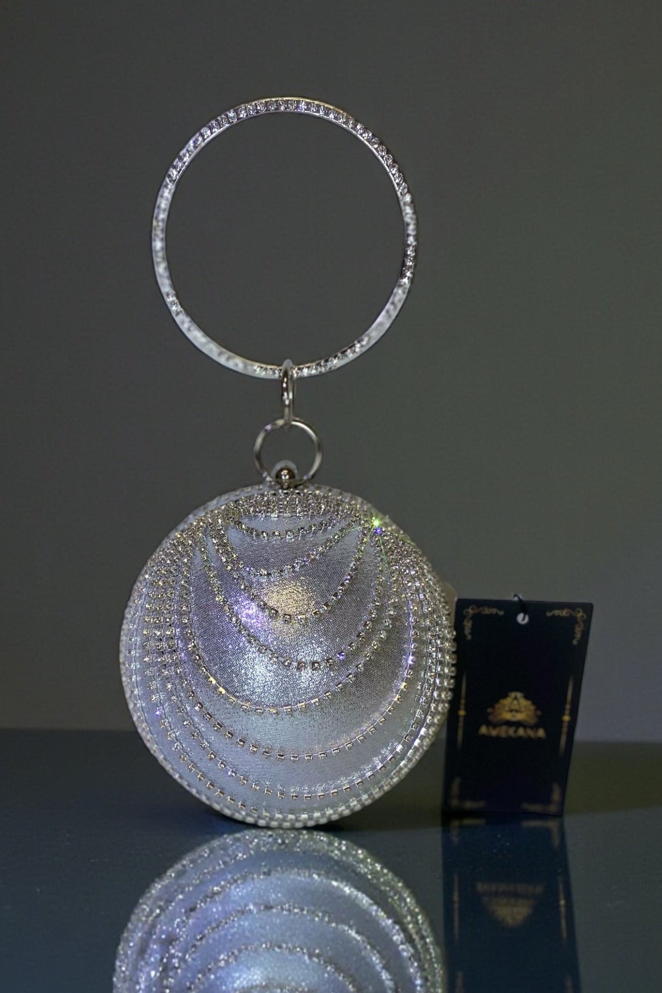 Globe Clutch (Ready to Ship)