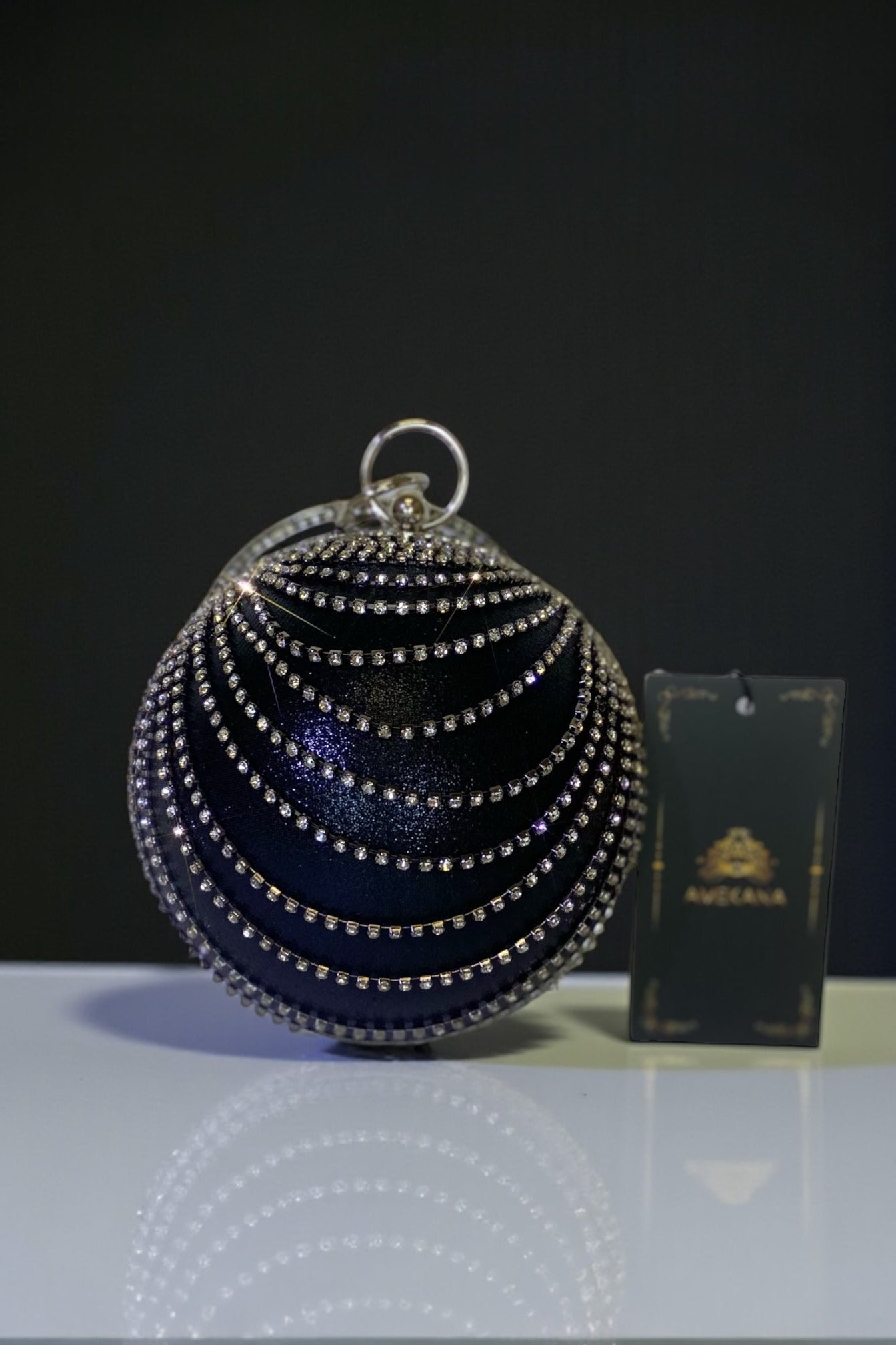 Globe Clutch (Ready to Ship)