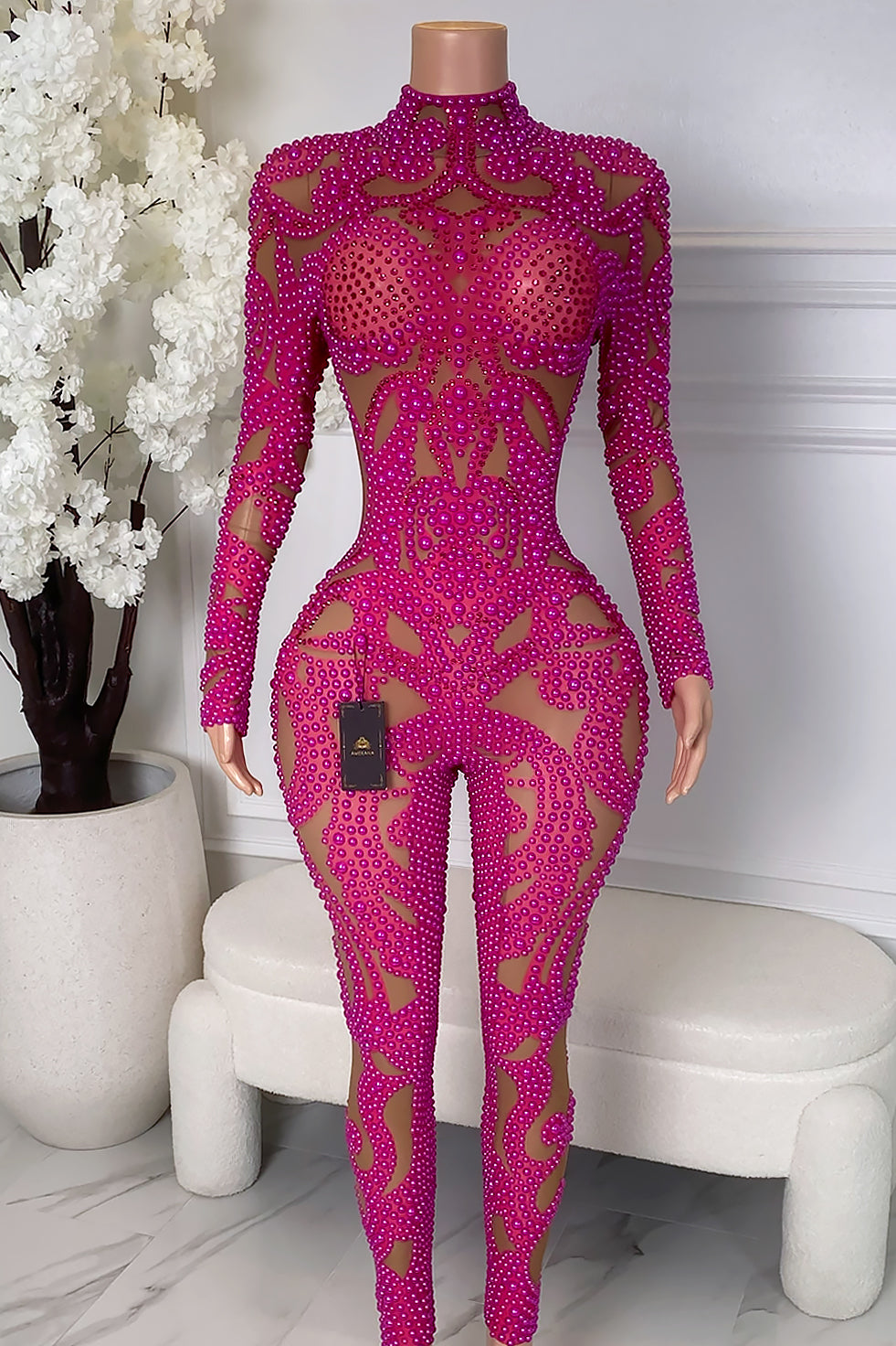 Gianna Pearl Bodysuit (Ready to Ship)