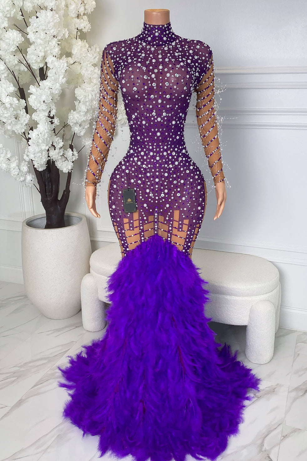 Peacock Dress (Ready To Ship)