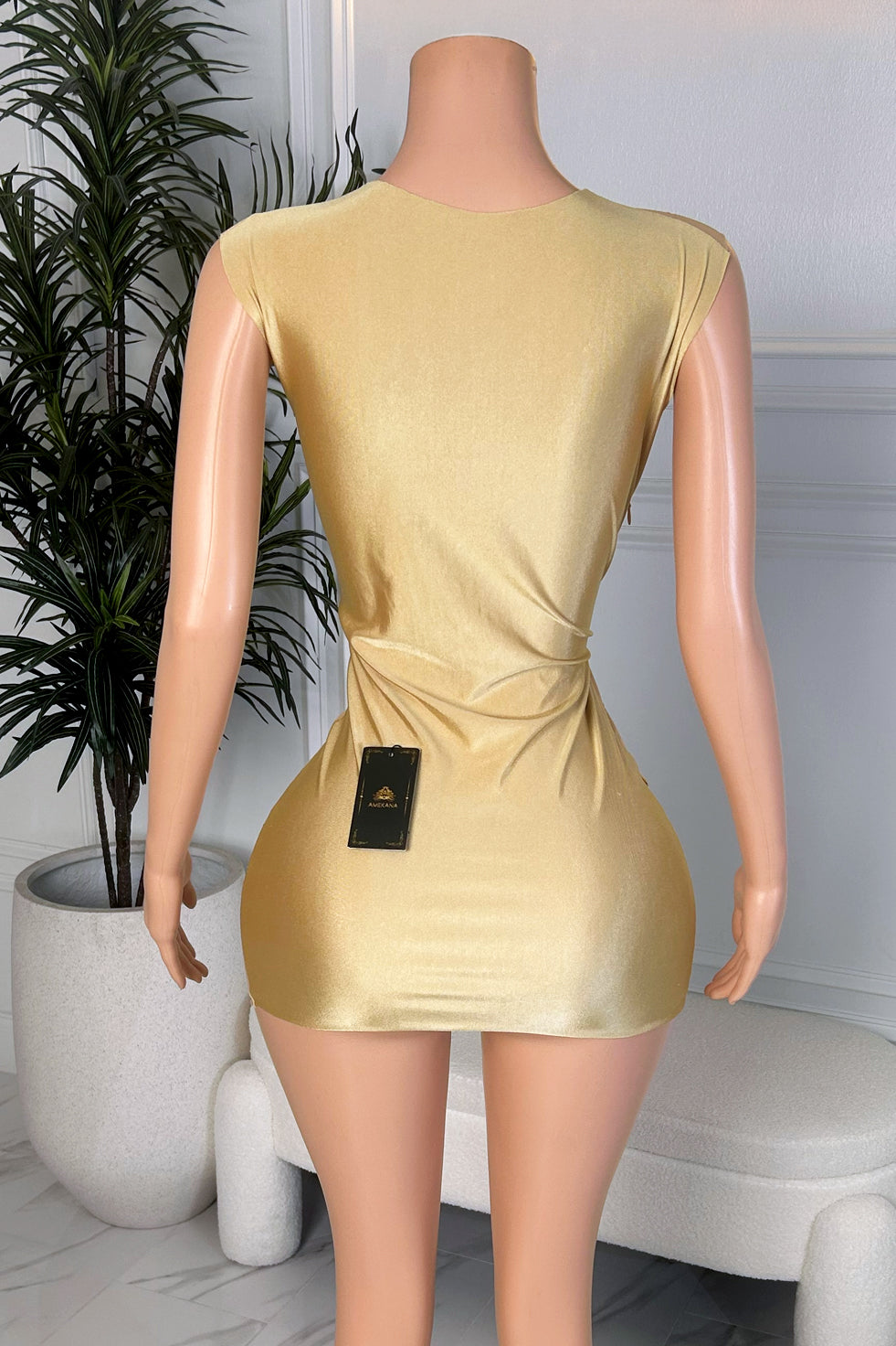 Miranda Diamante Dress (Ready To Ship)