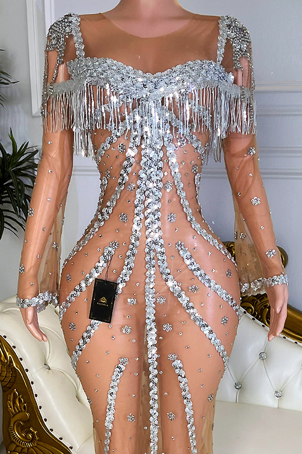 Moore Sequin Dress (Ready To Ship)