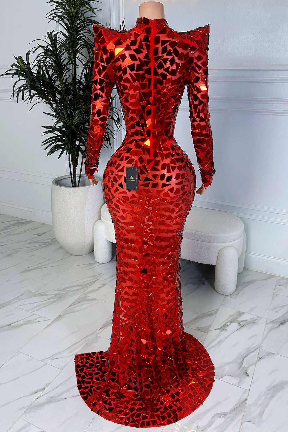 Zola Red Mirror Dress (Pre-Order)