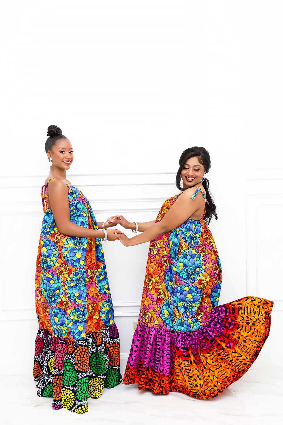 Color Burst Maxi Dress (Made to Order)