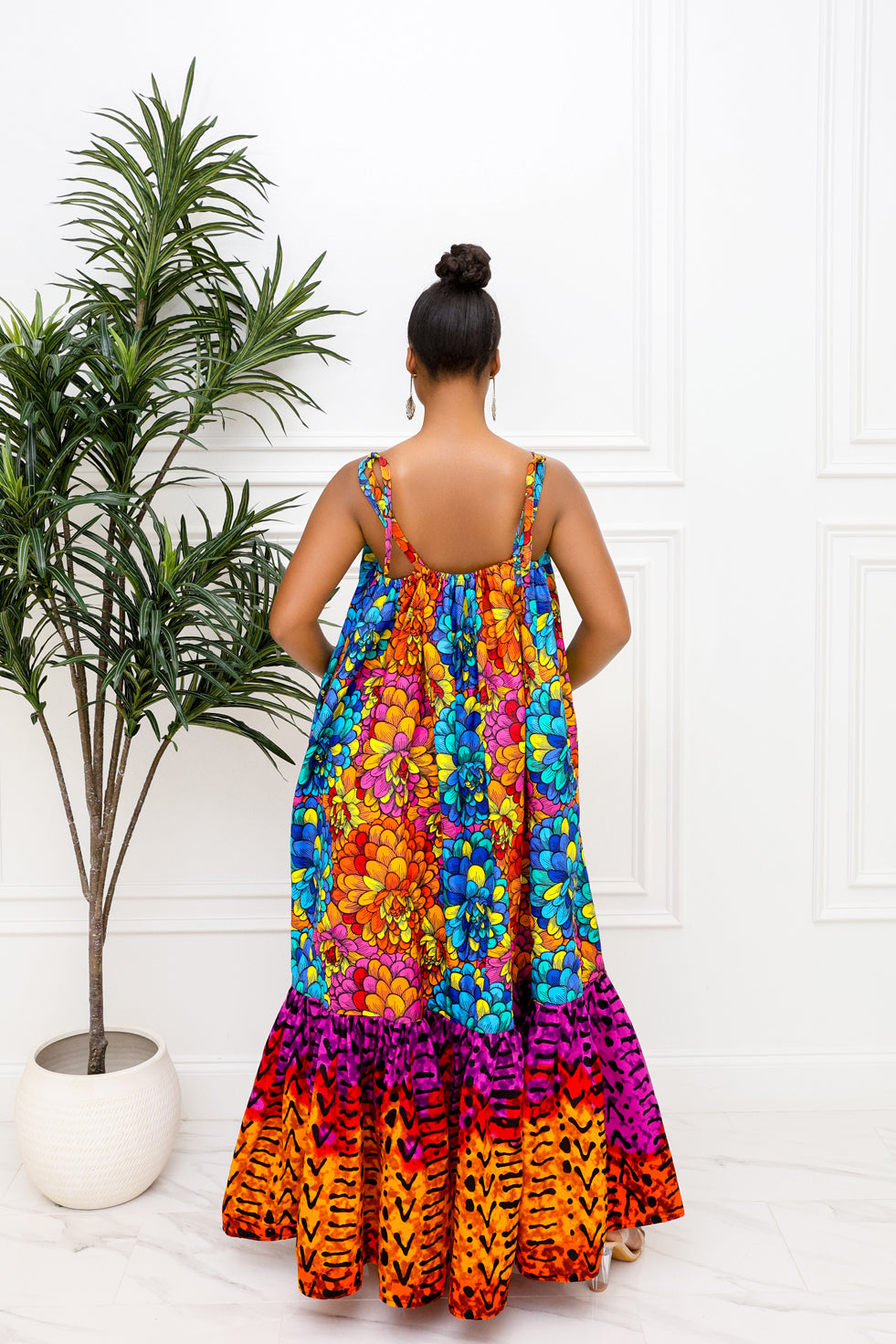 Color Burst Maxi Dress (Made to Order)