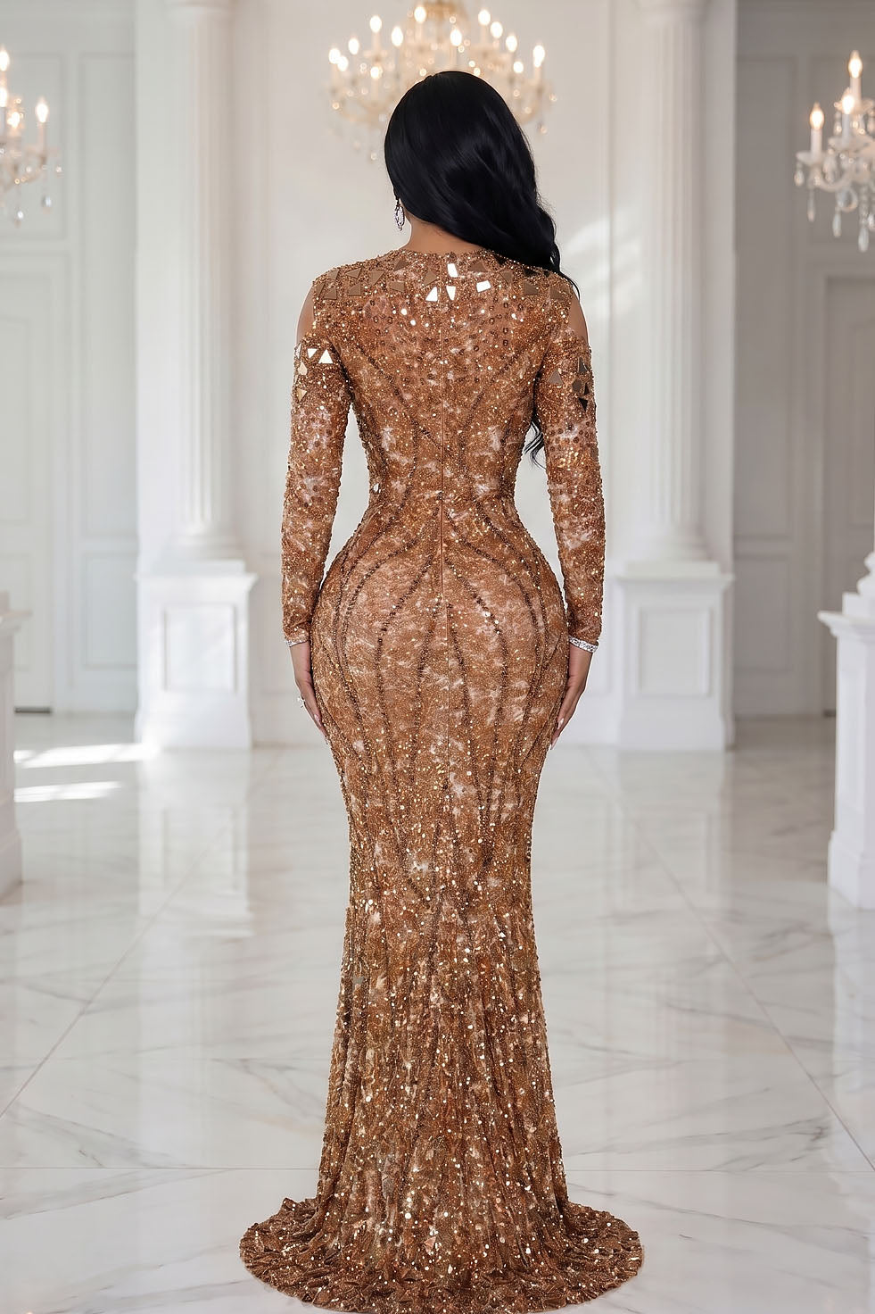 Betsy Mirror Dress (Ready To Ship)