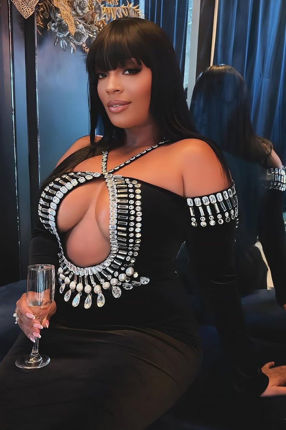 Goddess Command Dress (Ready To Ship)