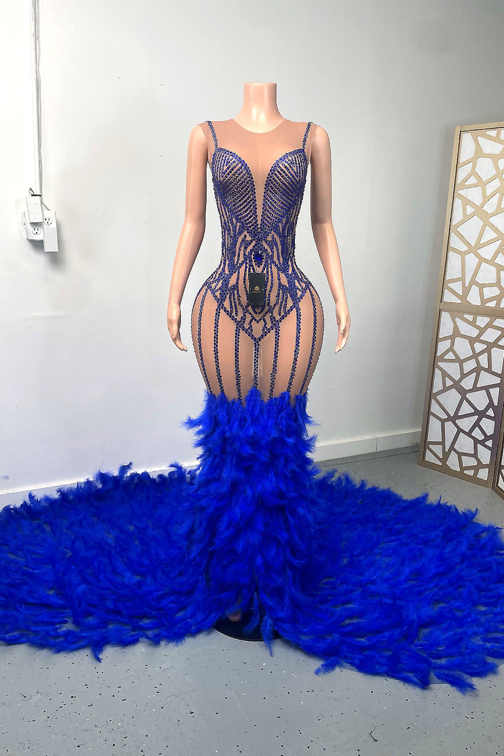 Avalynn Feather Dress