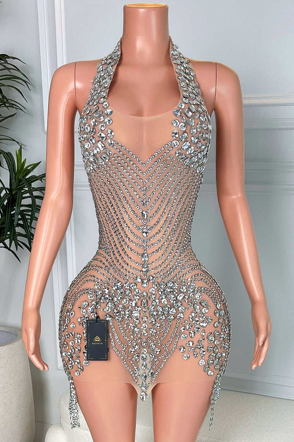 Bryn Diamante Dress (Made To Order)