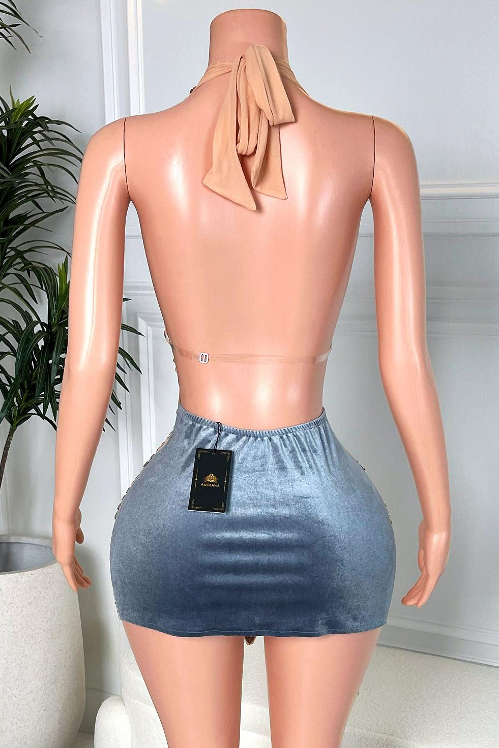 Bryn Diamante Dress (Made To Order)