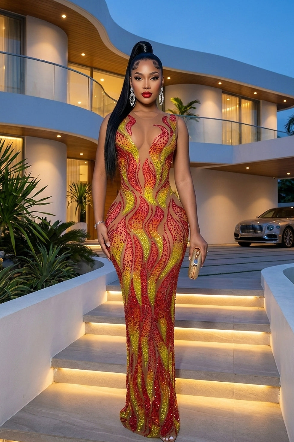 Ember Maxi Dress (Ready to Ship)