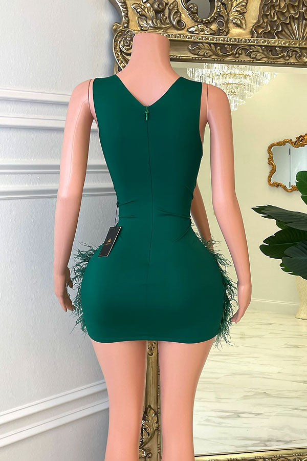 Audrey Diamante Dress (Ready To Ship)