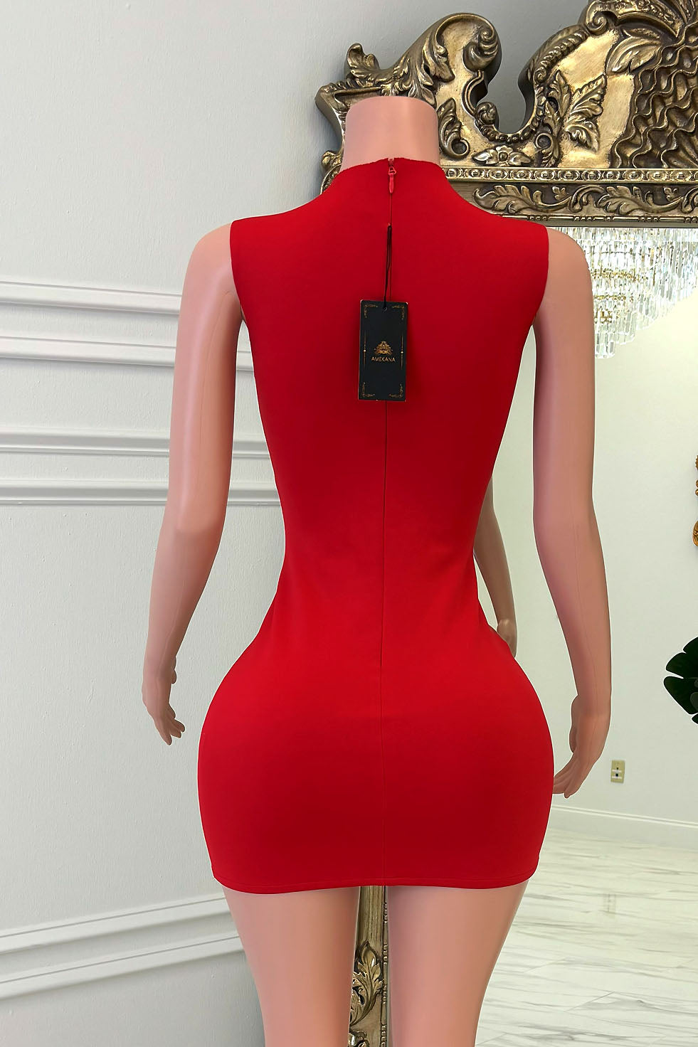 Dendera Red Dress (Ready To Ship)