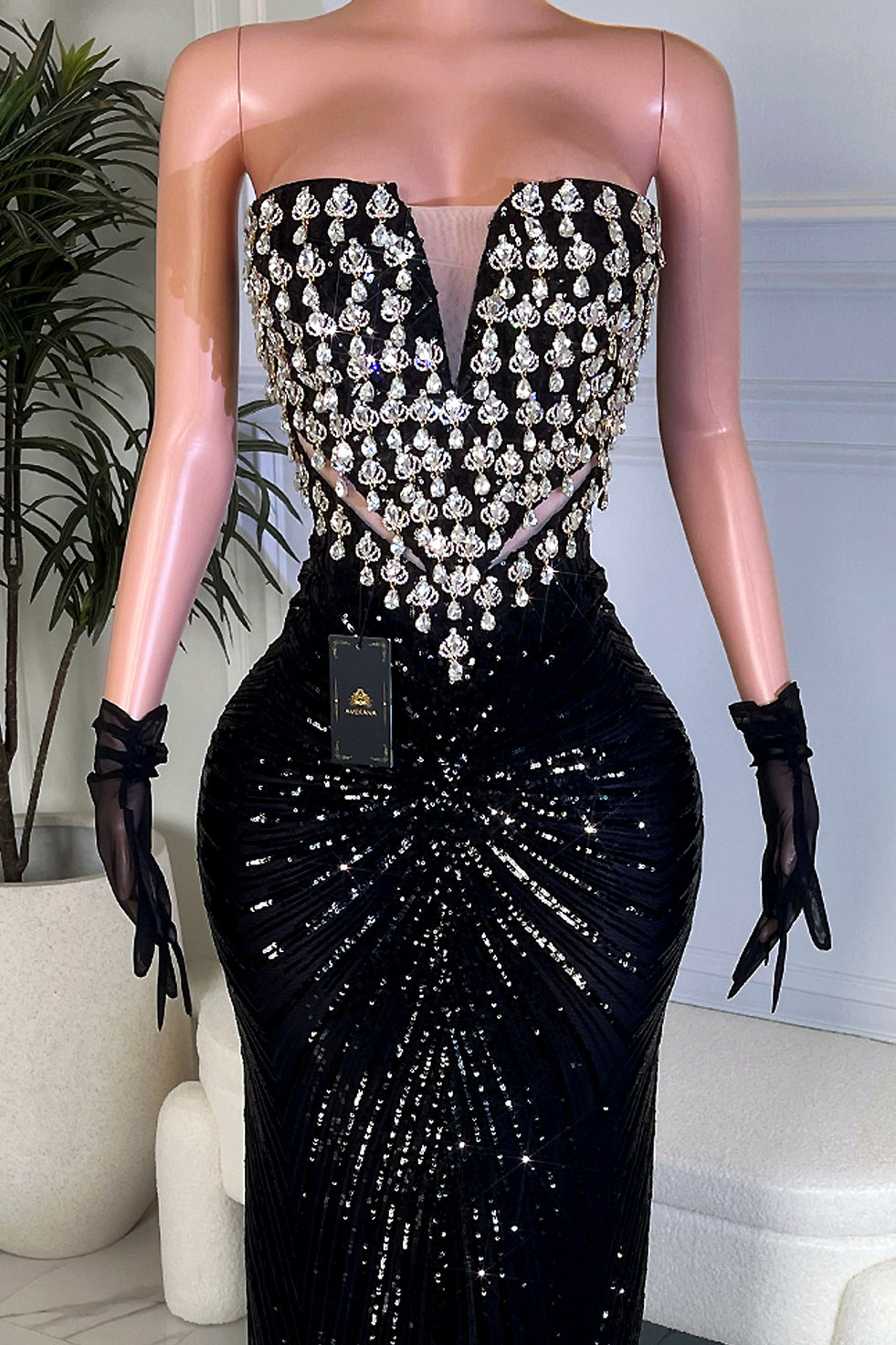 Diamond Hour Gown (Made to Order)