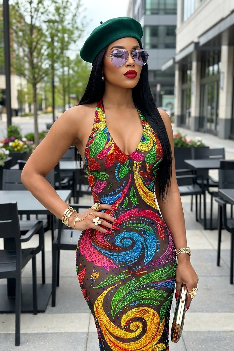 Color Rush Maxi Dress (Ready to Ship)