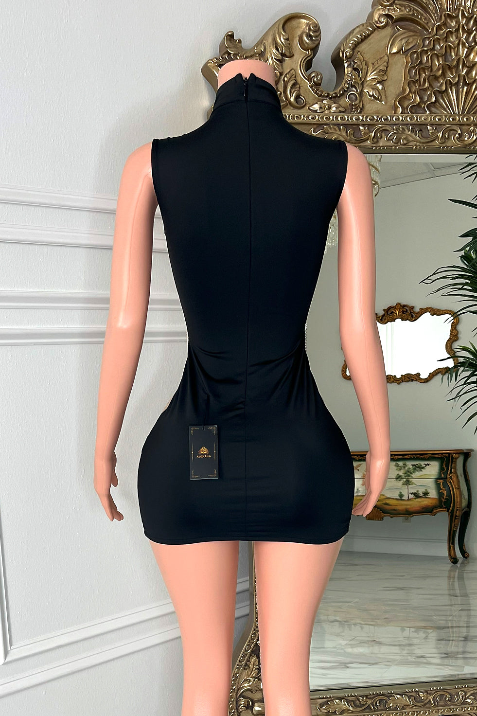 Verity Black Dress (Ready To Ship)