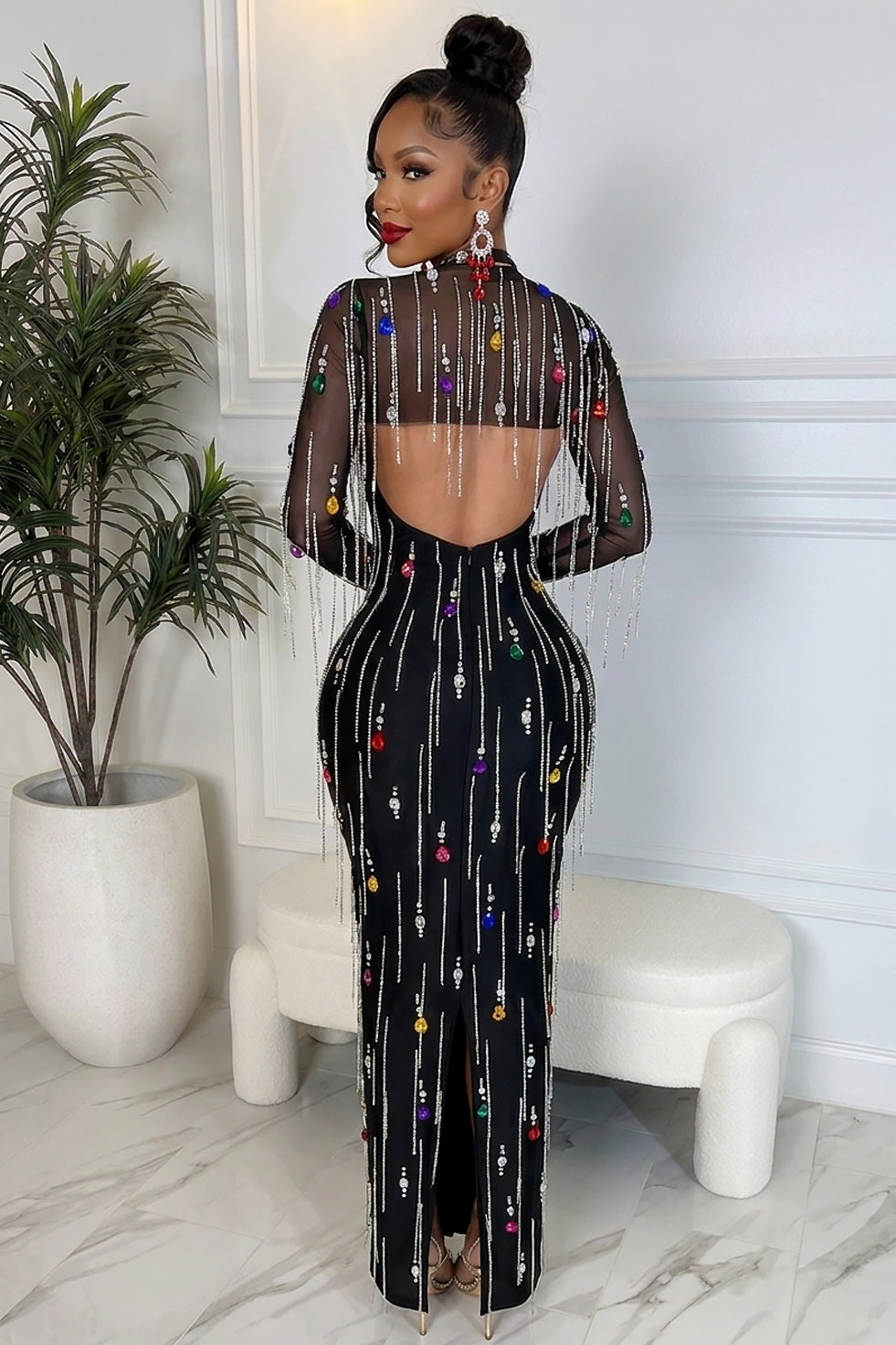 Fumi Tassel Dress (Ready To Ship)