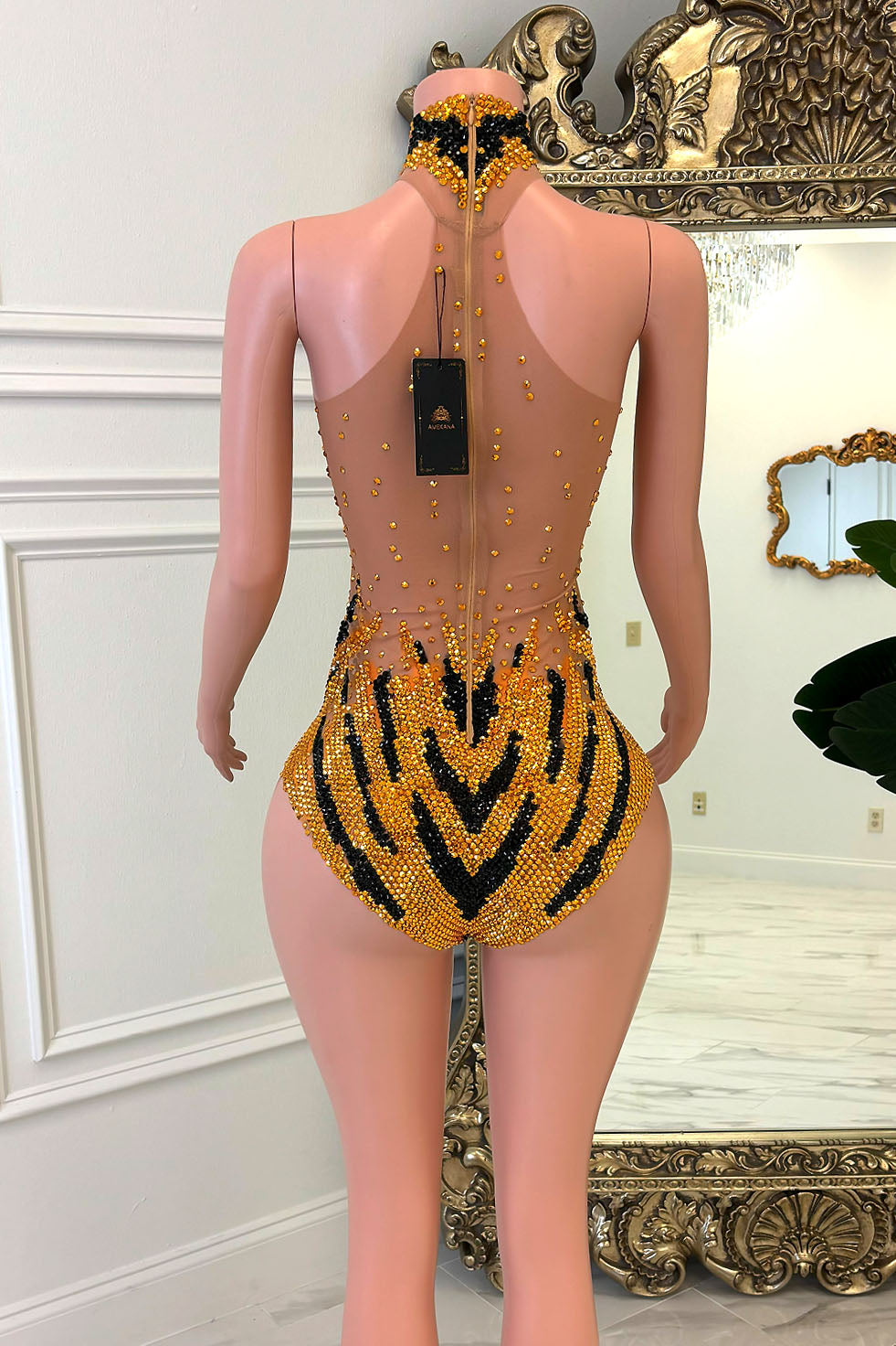 Tigress Dazzle Bodysuit (Ready To Ship)