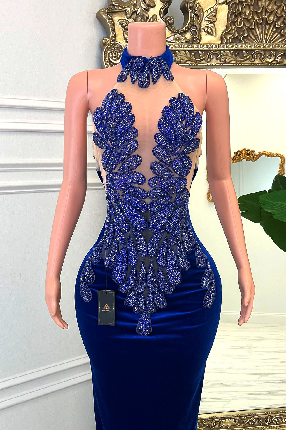 Royal Bloom dress(Ready To Ship)